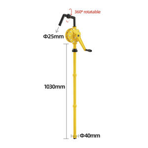 China Supply Edelstahl PPS Material <span class=keywords><strong>Rotary</strong></span> <span class=keywords><strong>Hand</strong></span> Barrel Trommel pumpe Zahnrad Chemisch beständiges Öl Automobil Industry-RP90P - Product Image 2