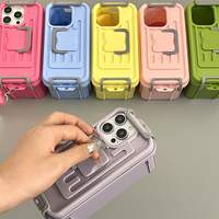 Nouvelle Boîte de Rangement PC Tendance Expédition Rapide Coque de Téléphone Antichoc pour iPhone 17 16 15 14 13 12 Pro Max Plus