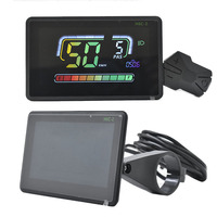 H6C-2 étanche 24V/36V/48V/60V filaire vélo ordinateur écran LCD pour vélo électrique Ebike compteur de vitesse électronique pour route