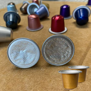 Capsules de café en aluminium de 5 à 7 g de café lyophilisé, capsules de café en aluminium spécifiques aux commerçants de grains de café avec couvercle - Product Image 5