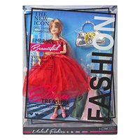 Poupée Lolita de Noël de 12 pouces directe d'usine avec de vrais yeux cadeau de vacances parfait pour les filles/vente en gros