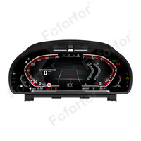 Cluster numérique LCD 12.3 ''pour BMW série 5/6/7 X3/X4/X5/X6 tableau de bord intelligent tableau de bord compteur de vitesse affichage de la vitesse du véhicule