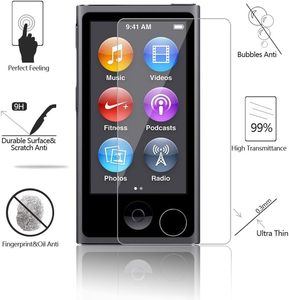 Chất lượng cao rõ ràng cong cạnh Tempered Glass bảo vệ màn hình cho iPod Touch 7 6 5 4 - Product Image 5
