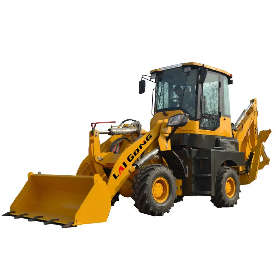 Popular model 2.5 ton brand new backhoe loader LGB25-18 mini tractor with front end loader and backhoe