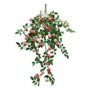 Guirlandes de roses artificielles Yihua Floral Art, fleurs en soie, décoration intérieure, décoration de mariage, décoration murale intérieure - Product Image 5