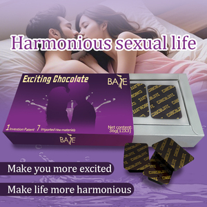 Thực phẩm bổ sung thảo dược sô cô la tự nhiên dành cho nam giới trưởng thành, công thức tùy chỉnh OEM, kích thích tình dục, sô cô la kích thích - Product Image 2