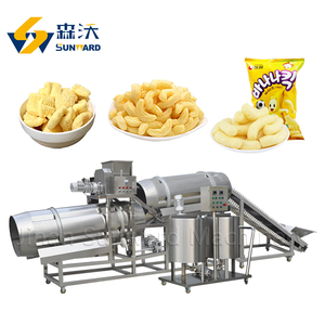 Línea de fabricación de aperitivos extruidos de nueva condición, extrusora de hojaldre, máquina para hacer patatas fritas de maíz, precio competitivo - Product Image 3