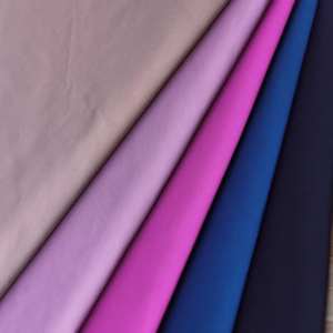 Tissu <span class=keywords><strong>jersey</strong></span> en polyester et élasthanne 75D/72F à maille fine, 180 g/m², extensible dans les quatre sens, idéal pour les vêtements de sport, les t-shirts et les maillots de bain – Vente en gros - Product Image 1