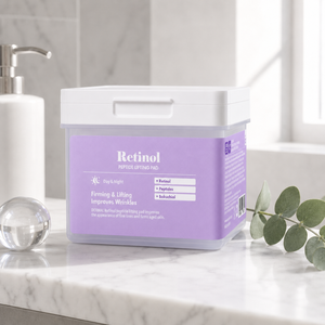 Almohadillas Faciales Reafirmantes con Retinol y Péptidos, 120 Unidades, Cuidado de la Piel Antienvejecimiento - Product Image 5