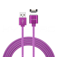 Cable de Carga Magnético HYTEPRO M502 de 4 Pines, Compatible con Logotipo Personalizado, Carga Rápida para Dispositivos Portátiles, Electrónica Industrial Portátil