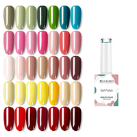 Bals pour vernis à ongles, produit de manucure, 300 couleurs, Non toxique, Semi-Permanent, organique, 1 boîte, 15ml