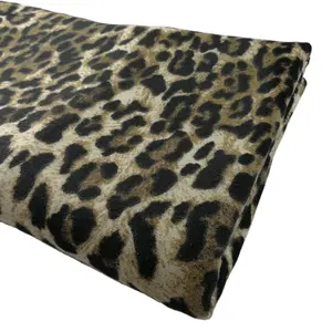 Hot Products Black Panther Stretch Fur Recycled Polyester Fabric