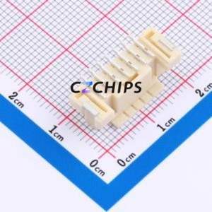 QA2009AWV-07-D1CB1-R Wire-to-Board Pin Header SMD,P=2mm Connector 1x7P 2mm Vertical Mount 7P - Product Image 2