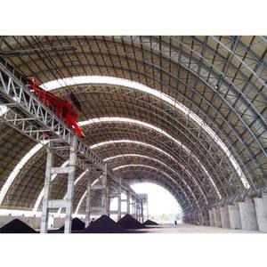 Estructura de Acero para Almacenamiento de Carbón de Gran Capacidad, Proyecto de Nave Industrial con Estructura de Armazón Espacial - Product Image 2