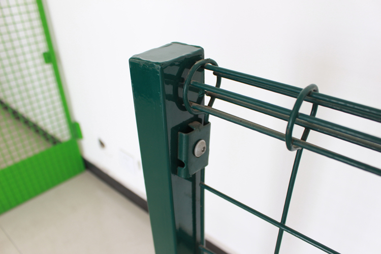 последние новости компании о Горячая продажа с порошковым покрытием декоративная сварная двойная петля проволочный забор с рулонным верхом  2