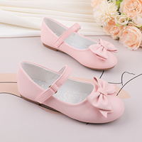 Chaussures plates Mary Jane personnalisées/OEM pour filles, disponibles en plusieurs couleurs avec nœuds, respirantes, style princesse, chaussures formelles pour les fêtes