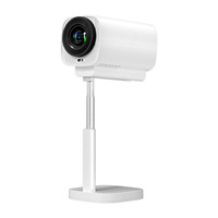 Nouveau projecteur intelligent portable Android 13 à mise au point manuelle 2025, luminosité 180 ANSI, lampe LCD WiFi, 720p HD 4K, Home Cinéma 2