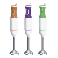Mixeur Plongeant Électrique Portable en Plastique à Vitesse Variable, Hachoir Multifonctionnel pour Aliments Bébé à Usage Domestique