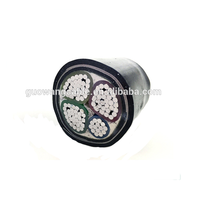 Câble d'alimentation en aluminium pur sans oxygène Basse tension Ingénierie 2/3/4/5/6 conducteurs YJLV/YJLV22-0.6/1kV Isolation XLPE PVC