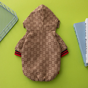 Giacca <span class=keywords><strong>di</strong></span> Lusso per <span class=keywords><strong>Cani</strong></span> <span class=keywords><strong>di</strong></span> Design, Cappotto Invernale Moderno con Cerniera e Cappuccio, Stampa alla Moda per <span class=keywords><strong>Cani</strong></span> <span class=keywords><strong>di</strong></span> <span class=keywords><strong>Piccola</strong></span> <span class=keywords><strong>Taglia</strong></span> - Product Image 5