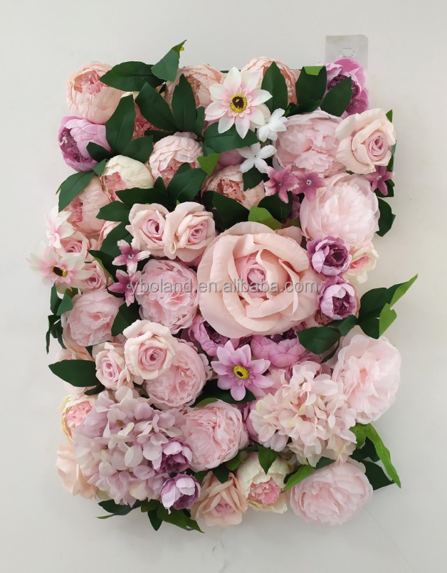 06 panel de pared de flores