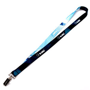 Cordón de poliéster con serigrafí<span class=keywords><strong>a</strong></span> profesional resistente al agua con gancho de metal, bueno para <span class=keywords><strong>viajes</strong></span> al aire libre - Product Image 2