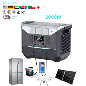 EU Stock 1500 Watt 2000 Watt Camping Portable <b>Power</b> Supply 2000w Home <b>Power</b> Station Solar <b>Generator</b> for Household Outdoor - Product Image 1