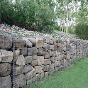 Boîte soudée de gabion de mur de cage de pierre de mur d'approvisionnement d'usine avec le trou carré à vendre - Product Image 6