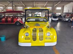 Autobús y Coche Eléctrico Clásico de 72V, Estilo Antiguo, de Viaje, de la Mejor Calidad de Fábrica, 8 Plazas, para Turismo - Product Image 6