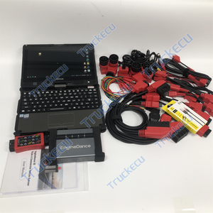 Scanner de véhicule utilitaire robuste V110 avec prise en charge du moteur, AMT, EBS, VCU, ABS, connexion Wi-Fi, programmation ECU, et fonction Engine Dance X5. - Product Image 3
