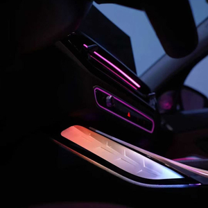 Pour BMW Série 3, Série 2/3/4, i3 G20 G22 G80 G82 (2019-2025) – Nouvelles moulures intérieures en cristal avec éclairage d'ambiance pour console centrale - Product Image 5