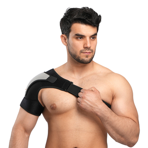 Brazo izquierdo derecho Hombro Alivio del dolor Soporte Hombro Compresión Manga Envoltura para manguito rotador rasgado
