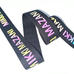 Custom Woven Jacquard Elastic Bands Embroidered Boxer Shorts <b>Webbing</b> - Product Image 5