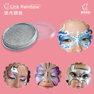 <span class=keywords><strong>Peinture</strong></span> professionnelle pour le visage multicolore à base d'eau hypoallergénique SFX pour Halloween et Noël pour enfants - Product Image 4