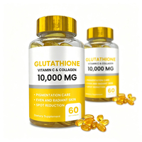 Capsules de glutathion 100 mg avec chardon-Marie pour le soutien hépatique des adultes, la détoxification et le soulagement du stress oxydatif, marque privée