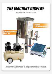 Máquina de Llenado y Envasado Semiautomática Yunqingtech para Champú, Bebidas, Miel y Pastas - Product Image 5