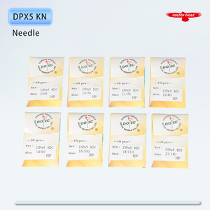 (100PCS) DPX5 KN Agujas de máquina de coser con revestimiento de titanio a prueba de calor de <span class=keywords><strong>punto</strong></span> de bola pequeño 134, 135x5, Canu: 20:05eb17, 1738 - Product Image 5
