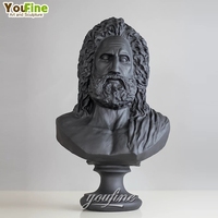 Statue de Zeus assis en bronze classique grandeur nature à vendre