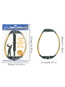<span class=keywords><strong>Golf</strong></span> <span class=keywords><strong>Swing</strong></span> Trainer กอล์ฟสวิงท่าทางการแก้ไขการออกกําลังกายเครื่องบิน Corrector ท่าทางทนทานกอล์ฟสวิงการฝึกอบรมเครื่องช่วย - Product Image 2