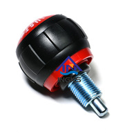 Haute qualité rétractable en acier inoxydable boule réglable Konb ressort équipement de Fitness anneau Type ressort plongeur d'indexation
