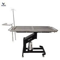 Table de levage vétérinaire en acier inoxydable pour animaux de compagnie, hydraulique, pour instruments chirurgicaux vétérinaires - Vente directe usine