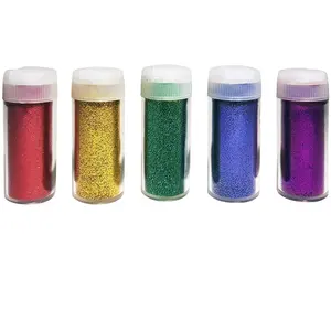 เครื่องสำอางชั้นดีบรรจุขวดกลิตเตอร์ผงสำหรับลิปกลอสตกแต่งเล็บ Glitter