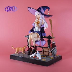 Bruja errante el viaje de Elaina <span class=keywords><strong>1</strong></span>/7 escala PVC figura de acción Anime FigureModel juguetes colección muñeca regalo - Product Image 3