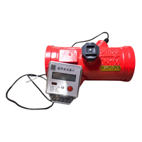 Débitmètre à ultrasons industriel avec structure de contrôle pour bornes d'incendie et vannes de pompes industrielles Garantie de 3 ans
