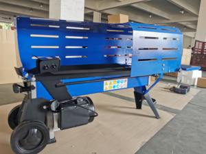 Thủy lực gỗ log Splitter ngang gỗ tách máy HY6T-520-I xách tay củi Cutter điện 7 tấn 6 tấn - Product Image 5