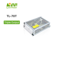 Alimentation électrique Lynn Power TL-70T à commutation triple sortie avec protection contre les courts-circuits 70W Module d'alimentation AC/DC pour applications industrielles