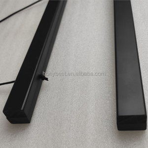 Colgador de marco de madera claro magnético negro más vendido, Riel de póster de 12 "para decoración de <span class=keywords><strong>pared</strong></span> de oficina y hogar - Product Image 5