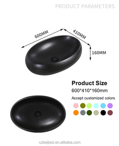 洗面台ガラス石小さなハンドルWuduセラミック安い上ヨーロッパアートカウンターヴィラ壁床ユニット台座 - Product Image 5