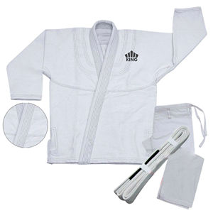 Uniforme de Jiu Jitsu 100% coton pour hommes 450 Gsm brésilien BJJ Gi dernière conception étiquettes de Logo personnalisé étiquettes à bas prix pour adultes - Product Image 5