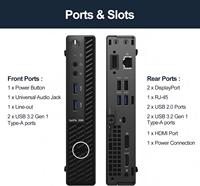 Mini PC de bureau Barebone Tiny Optiplex 3080 10e génération, propre, sans rayures, grade A, testé et fonctionnel